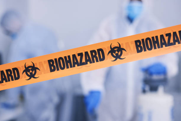 Professional Infectious Disease Decontamination technician working in Burlington, NC
